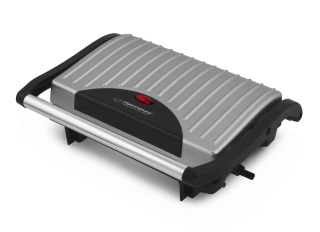 Tradycyjny grill elektryczny Esperanza Pizzaiola srebrny/szary 750 W